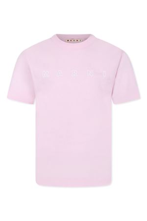 Logo-Print T-Shirt MARNI KIDS | M01466M00RF0M347